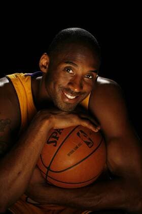 Kobe Bryant (Los Angeles Lakers) -  Basketball Herren NBA 2008 2009, Fotostudio, Studioaufnahme, Fotoshooting Porträt Los Angeles, LA, L A
