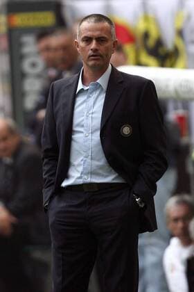 Trainer Jose Mourinho (Inter Mailand) -  Fußball Herren Serie A 2008 2009, 1. Italienische Liga, FC Internazionale Mailand Einzelbild Mailand