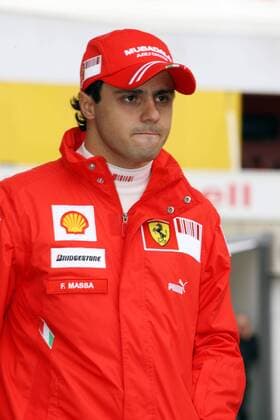 Felipe Massa (Brasilien Ferrari) nachdenklich Motorsport Grand Prix Herren Großer Preis von Brasilien 2008, Formel 1 Weltmeisterschaft, F1, F, GP, WM, Freies Training, Vdig Einzelbild Interlagos Sao Paulo Nachdenklichkeit,