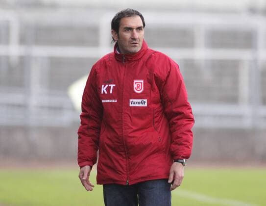 Trainer Thomas Kristl (Regensburg) Fußball Herren 3. Liga 2008 2009, SSV Jahn Regensburg Einzelbild München