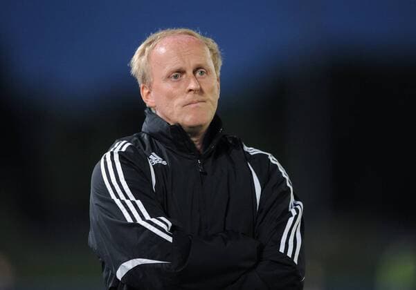 Bundestrainer Ralf Peter (Deutschland U17) enttäuscht - Fußball Länderspiel Damen U17 WM 2008, U 17, Nationalteam, Nationaltrikot, Jugend, Nachwuchs, Junioren, Frauen, Frauenfußball Einzelbild o0 Juniorinnen Christchurch