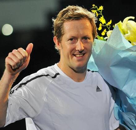 Jonas Björkman (Schweden) beendet seine aktive Karriere beim ATP Masters Cup 2008 -  (IMC27058) Tennis Herren ATP Masters Cup 2008, Series, Tour, Vdig Einzelbild Shanghai
