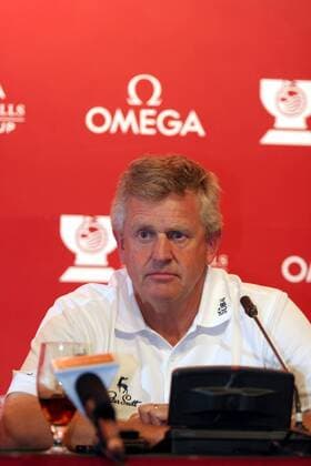 Colin Montgomerie (Schottland) während des Pressetermins zum Omega Mission Hills World Cup 2008 -  (IMCpau23316703) Golf WM Herren Omega Mission Hills World Cup 2008, Präsentation, Pressetermin, Einzelbild Shenzhen