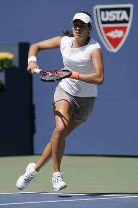 Ana Ivanovic (Serbien) - (Icon33000091767) Tennis Damen US Open 2008, Grand Slam, WTA Tour Einzelbild Flushing Meadow New York, NY N Y Dynamik, EDITORIAL USE ONLY