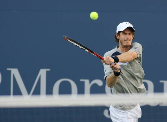 Andrew Murray (Großbritannien) - (Icon3300809071981) Tennis Herren US Open 2008, ATP Tour, Grand Slam, Halbfinale Einzelbild Flushing Meadows New York, NY, N Y Dynamik, EDITORIAL USE ONLY