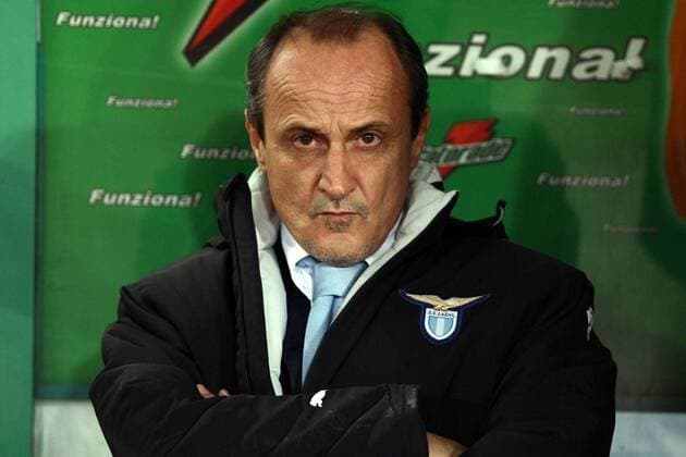 Trainer Delio Rossi (Lazio Rom) -  Fußball Herren Serie A 2008 2009, 1. Italienische Liga, Lazio Rom Einzelbild Rom