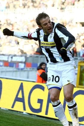 Alessandro del Piero (Juventus Turin) - Torjubel -  Fußball Herren Serie A 2008 2009, 1. Italienische Liga, Juventus Turin, Juve Einzelbild Turin Freude, Begeisterung,