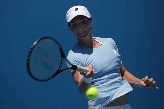 Kathrin Wörle (Deutschland) Tennis Damen Australian Open 2009, Grand Slam, WTA Tour, Vdig Einzelbild Melbourne