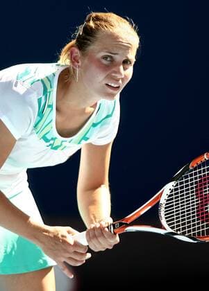 Jelena Dokic (Australien) -  Tennis Damen Australian Open 2009, Grand Slam, WTA Tour, Vdig Einzelbild Melbourne