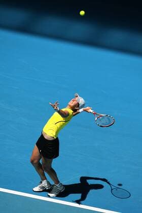 Kristina Barrois (Deutschland) Tennis Damen Australian Open 2009, Grand Slam, WTA Tour Einzelbild Melbourne