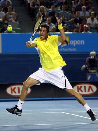 Marat Safin (Russland) Tennis Herren Australian Open 2009, Grand Slam, ATP Tour, Aufmacher Einzelbild Melbourne