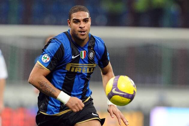 Adriano (Inter Mailand) -  Fußball Herren Serie A 2008 2009, 1. Italienische Liga, FC Internazionale Mailand Einzelbild Mailand
