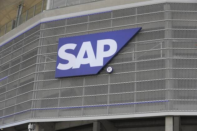 SAP Werbung an der Rhein Neckar Arena in Sinsheim, neue Heimspielstätte der TSG Hoffenheim Fußball 1. BL Herren Saison 2008 2009, Eröffnungsspiel, Test, Testspiel, TSG 1899 Hoffenheim Einzelbild Rhein Neckar Arena Sinsheim