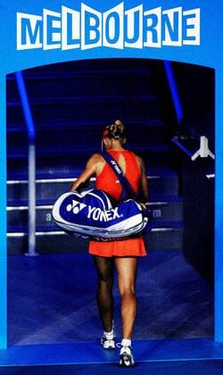 Elena Dementieva (Rußland) - enttäuschter Abgang -  Tennis Damen Australian Open 2009, Grand Slam, WTA Tour Einzelbild Melbourne Enttäuschung,