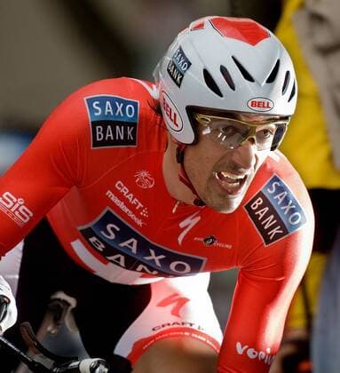 Fabian Cancellara (Schweiz Saxo Bank) - (ZUMAs76) Radsport Herren Tour of California 2009, Kalifornien, Straßenradsport, Straße, Rad, Prolog o0 Amgen Einzelbild Sacramento
