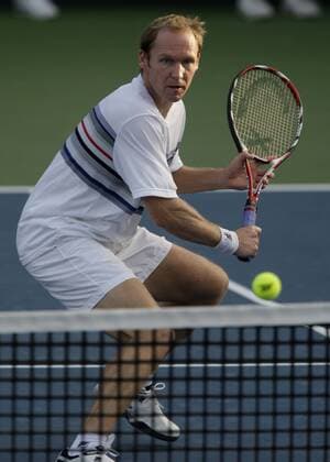 Rainer Schüttler (Deutschland) Tennis Herren Dubai Open 2009, ATP Tour Einzelbild Dubai