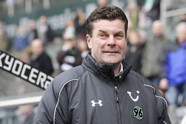 Trainer Dieter Hecking (Hannover) Fußball 1. BL Herren Saison 2008 2009, Hannover 96 Porträt Mönchengladbach
