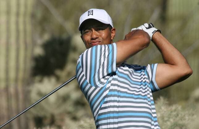 Tiger Woods (USA) -  (PXP2009022402) Golf WM Herren World Golf Championships 2009, WGC Accenture Match Play, PGA Tour Einzelbild Marana