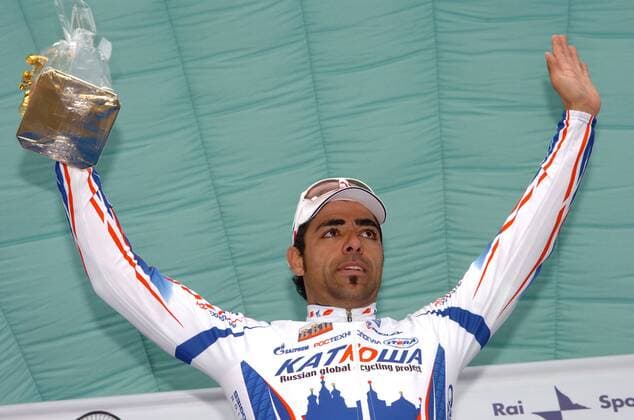 Danilo Napolitano (Italien Katusha) gewinnt die 1. Etappe der Settimana Internazionale Coppi e Bartali 2009 -  Radsport Herren Settimana Internazionale Coppi e Bartali 2009, Straßenradsport, Straße, Rad Einzelbild 1. Etappe: Riccione