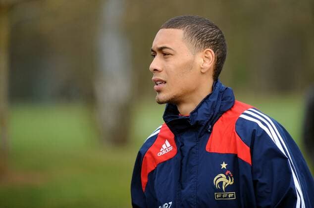 Guillaume Hoarau (Frankreich) -  (pan30733) Fußball Herren Nationalteam 2009, Training, Vdig Porträt Clairefontaine