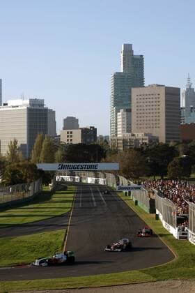 GP von Australien 2009 im Albert Park von Melbourne Motorsport Grand Prix Herren Großer Preis von Australien 2009, Formel 1 Weltmeisterschaft, F1, F, GP, WM Totale Albert Park Melbourne