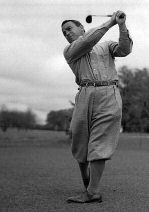 Gene Sarazen (USA) -  -ZUMAts1 Golf Herren Masters Tournament 1936, PGA Tour Einzelbild Augusta