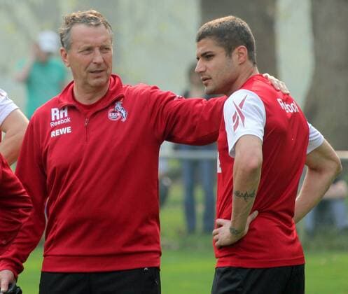 Co Trainer Rolf Herings (li.) und Youssef Mohamad (beide Köln) Fußball 1. BL Herren Saison 2008 2009, 1. FC Köln, Training Gruppe Köln