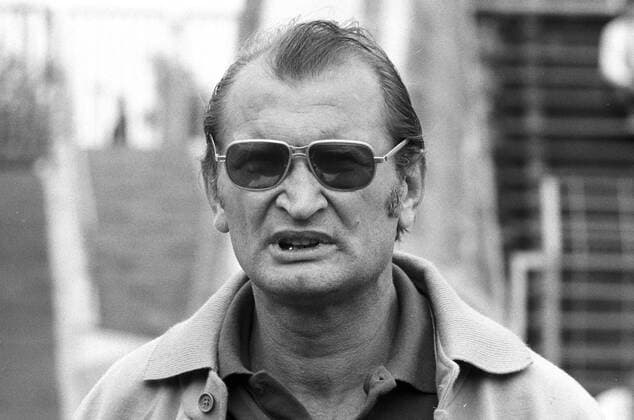 Trainer Ivica Horvat (Essen) Fußball 1. BL Herren Saison 1975 1976, Rot Weiß Essen, RW, RWE Porträt Hannover