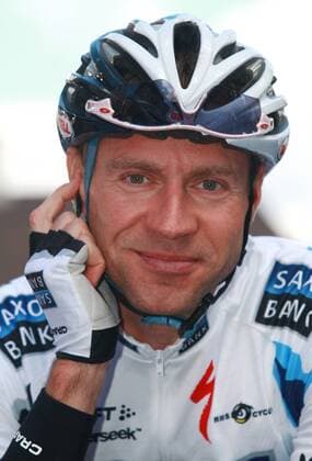 Jens Voigt (Deutschland Saxo Bank) Radsport Herren Tour de Romandie 2009, Straßenradsport, Straße, Rad Einzelbild 2. Etappe: La Chaux de Fonds - La Chaux de Fonds 