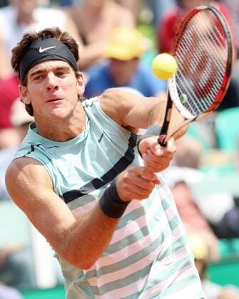 Juan Martin Del Potro (Argentinien) - (Lpag131) Tennis Herren Internazionali BNL d Italia 2009, ATP Tour, Masters Series Einzelbild o0 dItalia Rom Dynamik,