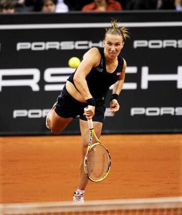 Svetlana Kuznetsova (Russland) Tennis Damen Porsche Grand Prix 2009, WTA Tour Einzelbild Stuttgart