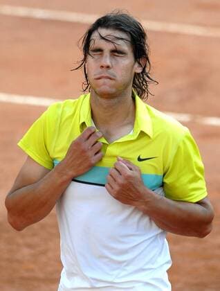Rafael Nadal (Spanien) gewinnt die Internazionali BNL d Italia 2009 - (AS7001) Tennis Herren Internazionali BNL d Italia 2009, dItalia, Masters Series, ATP Tour Einzelbild Rom Freude,