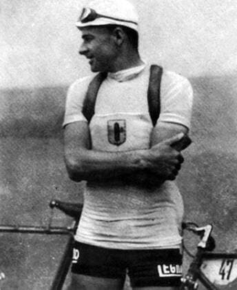 Alfredo Binda (Italien) - Gesamtsieger des Giro d Italia 1933 -  Radsport Herren Giro d Italia 1933, dItalia, Straßenradsport, Straße, Rad, Repro, Historie, Geschichte Einzelbild Mailand