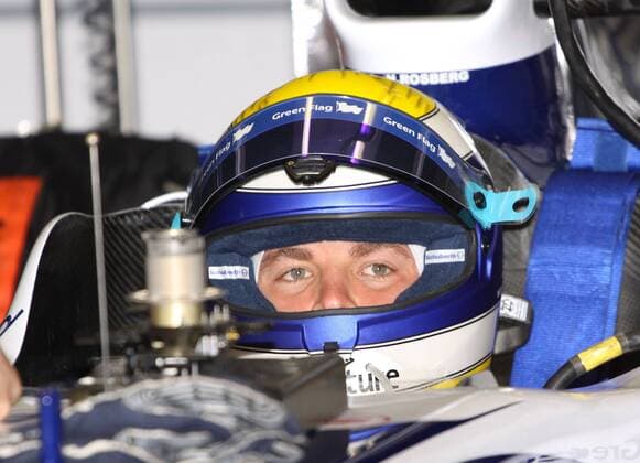 Nico Rosberg (Deutschland Williams) im Cockpit seines Boliden Motorsport Grand Prix Herren Großer Preis von Spanien 2009, Formel 1 Weltmeisterschaft, F1, F, GP, WM, Freies Training, Vdig Einzelbild Circuit de Catalunya Barcelona