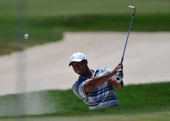 Tiger Woods (USA) -  (JAX20090509302) Golf Herren The Players Championship 2009, PGA Tour, TPC at Sawgrass Einzelbild Ponte Vedra Beach