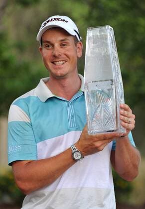 Henrik Stenson (Schweden), Sieger des Players Championship 2009 -  (JAX20090510320) Golf Herren The Players Championship 2009, PGA Tour Einzelbild TPC Sawgrass Ponte Vedra Beach Freude,