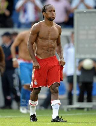 Ze Roberto (Bayern) - enttäuschter Abgang Fußball 1. BL Herren Saison 2008 2009, FC Bayern München Einzelbild Sinsheim Sinnlichkeit, Enttäuschung,