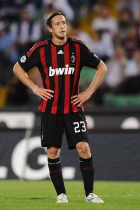 Massimo Ambrosini (AC Mailand) enttäuscht -  Fußball Herren Serie A 2008 2009, 1. Liga, AC Mailand, Milan Einzelbild Udine Enttäuschung,