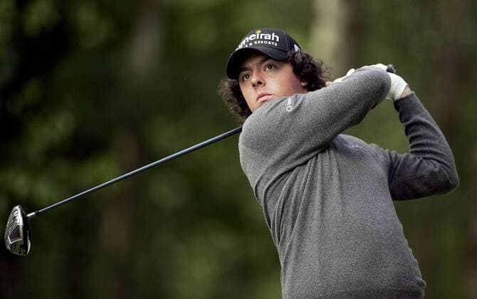 Rory McIlroy (Nordirland) - EDITORIAL USE ONLY. No use with unauthorised audio, video, data, fixture lists, club league logos or live services. Online in-match use limited to 120 images, no video emulation. No use in betting, games or single club league player publications. Golf Herren BMW PGA Championship 2009, European Tour, Einzelbild Wentworth Surrey, Virginia Water