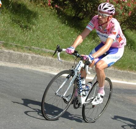 Denis Menchov (Rußland Rabobank) im rosa Trikot -  Radsport Herren Giro d Italia 2009, dItalia, Straßenradsport, Straße, Rad Einzelbild 14. Etappe: Campi di Bisenzio - Bologna