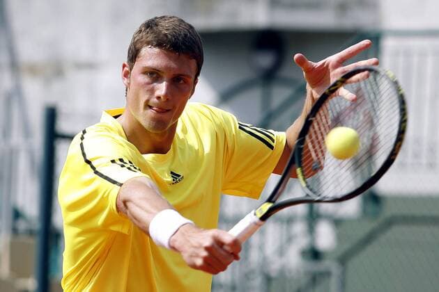 Daniel Brands (Deutschland) Tennis Herren French Open 2009, Grand Slam, ATP Tour, Vdig Einzelbild Roland Garros Paris