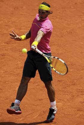 Rafael Nadal (Spanien) Tennis Herren French Open 2009, Grand Slam, ATP Tour Einzelbild Roland Garros Paris