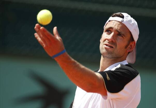 Nicolas Kiefer (Deutschland) Tennis Herren French Open 2009 Grand Slam ATP Tour Einzelbild Roland Garros Paris