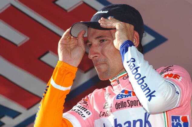 Denis Menchov (Russland Rabobank) - Führender in der Gesamtwertung nach der 16. Etappe des Giro d Italia 2009 -  Radsport Herren Giro d Italia 2009, dItalia, Straßenradsport, Straße, Rad Einzelbild 16. Etappe: Pergola - Monte Petrano