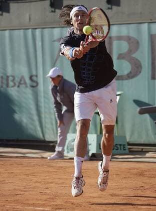 Juan Monaco (Argentinien) Tennis Herren French Open 2009, Grand Slam, ATP Tour Einzelbild Roland Garros Paris