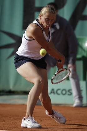 Jelena Dokic (Australien) Tennis Damen French Open 2009, Grand Slam, WTA Tour Einzelbild Roland Garros Paris