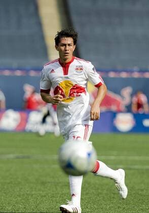 Alfredo Pacheco (New York Red Bulls) - (ZUMAcw2) Fußball Herren Major League Soccer 2009, MLS, New York Red Bulls, RedBull, Red Bull, Redbulls, RB Einzelbild East Rutherford Dynamik,