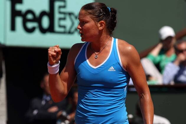 Dinara Safina (Russland) -  (pan32339) Tennis Damen French Open 2009, Grand Slam, WTA Tour, Einzelbild Roland Garros Paris