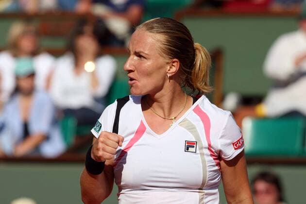 Svetlana Kuznetsova (Russland) -  Tennis Damen French Open 2009, Grand Slam, WTA Tour Einzelbild Roland Garros Paris