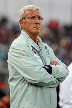 Nationaltrainer Marcello Lippi (Italien) -  Fußball Länderspiel Herren Freundschaftsspiel 2009, Test, Testspiel, Nationalteam, Einzelbild Pisa